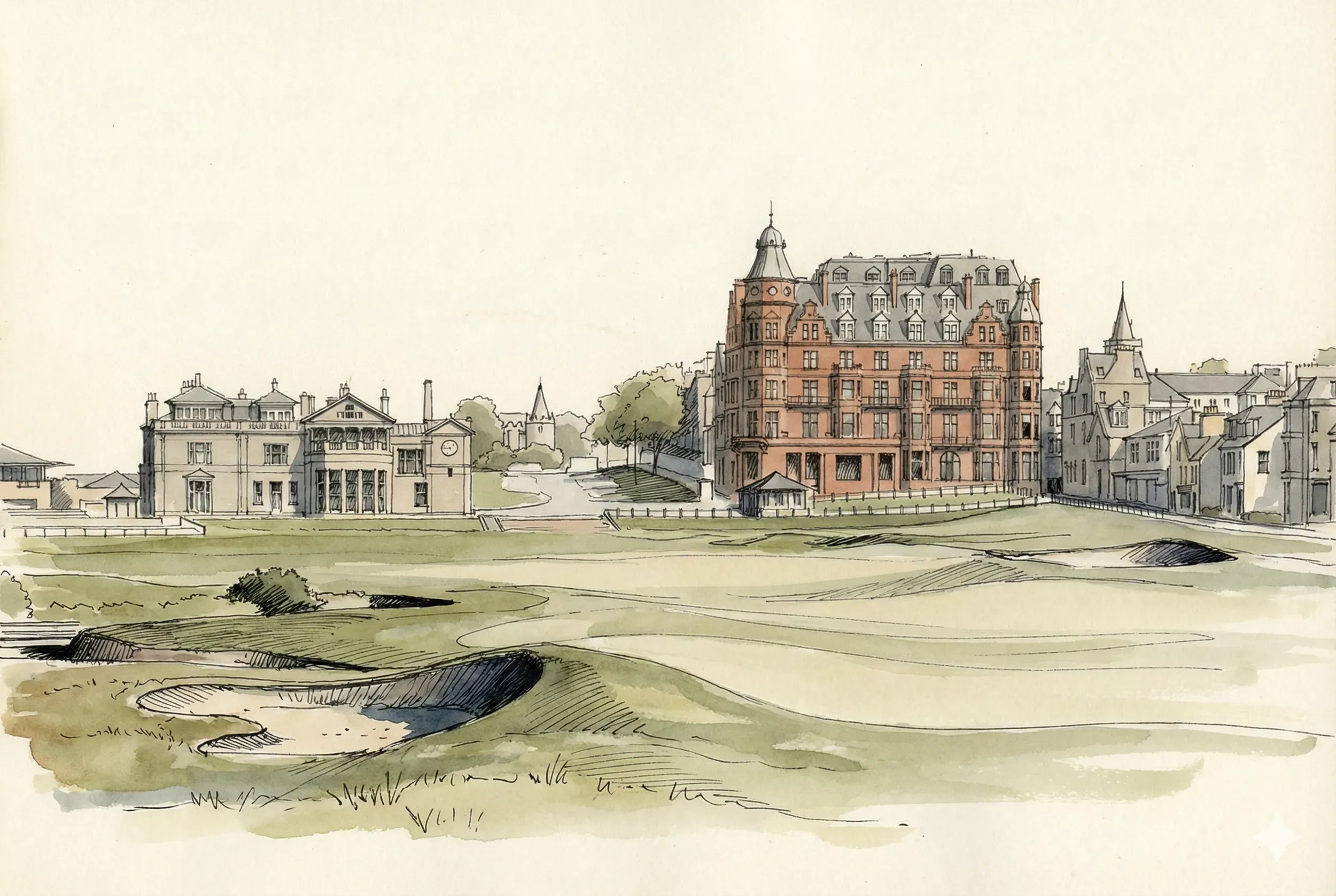 The Old Course at St Andrews