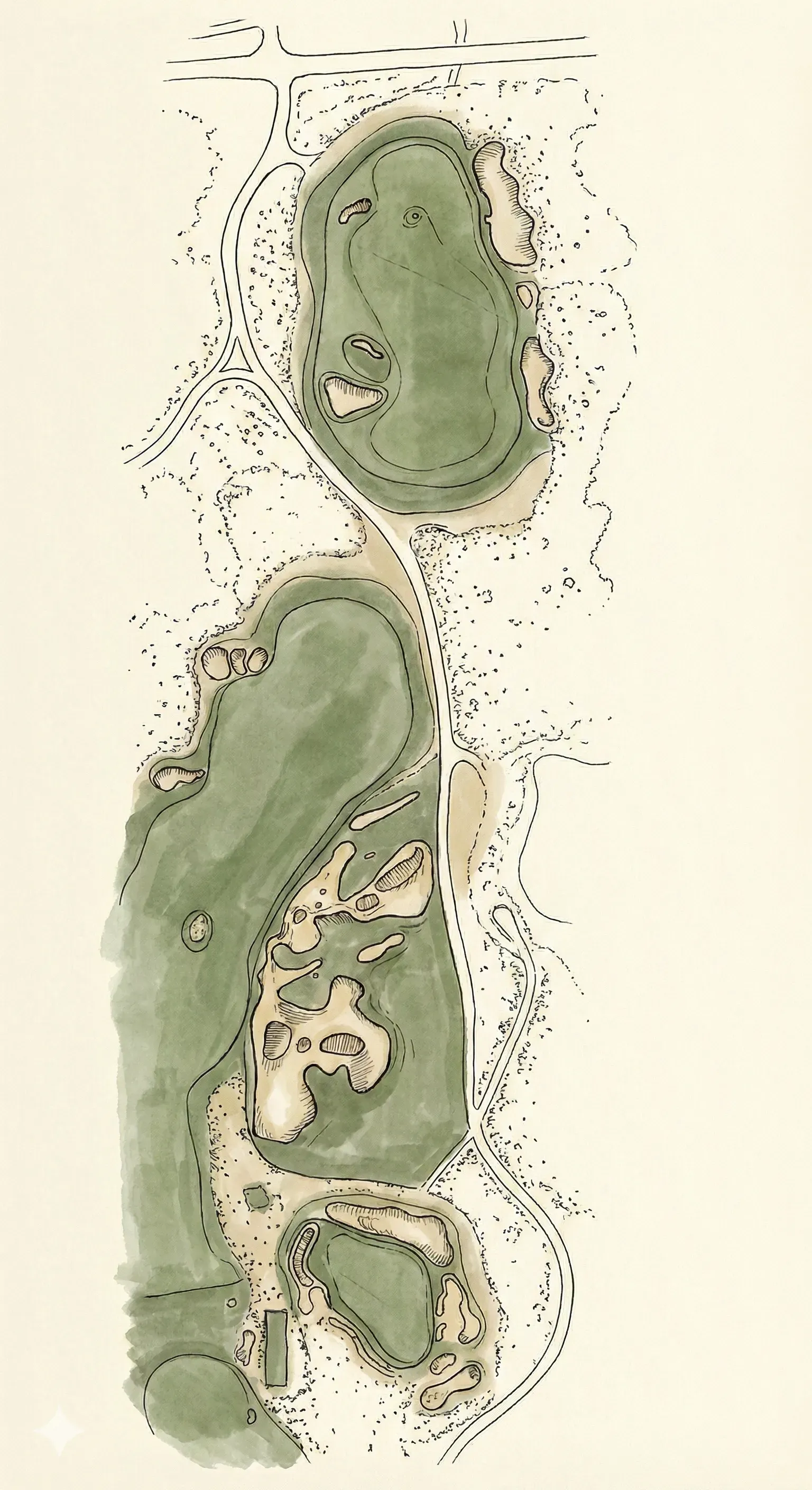 The American Road Hole - Full View