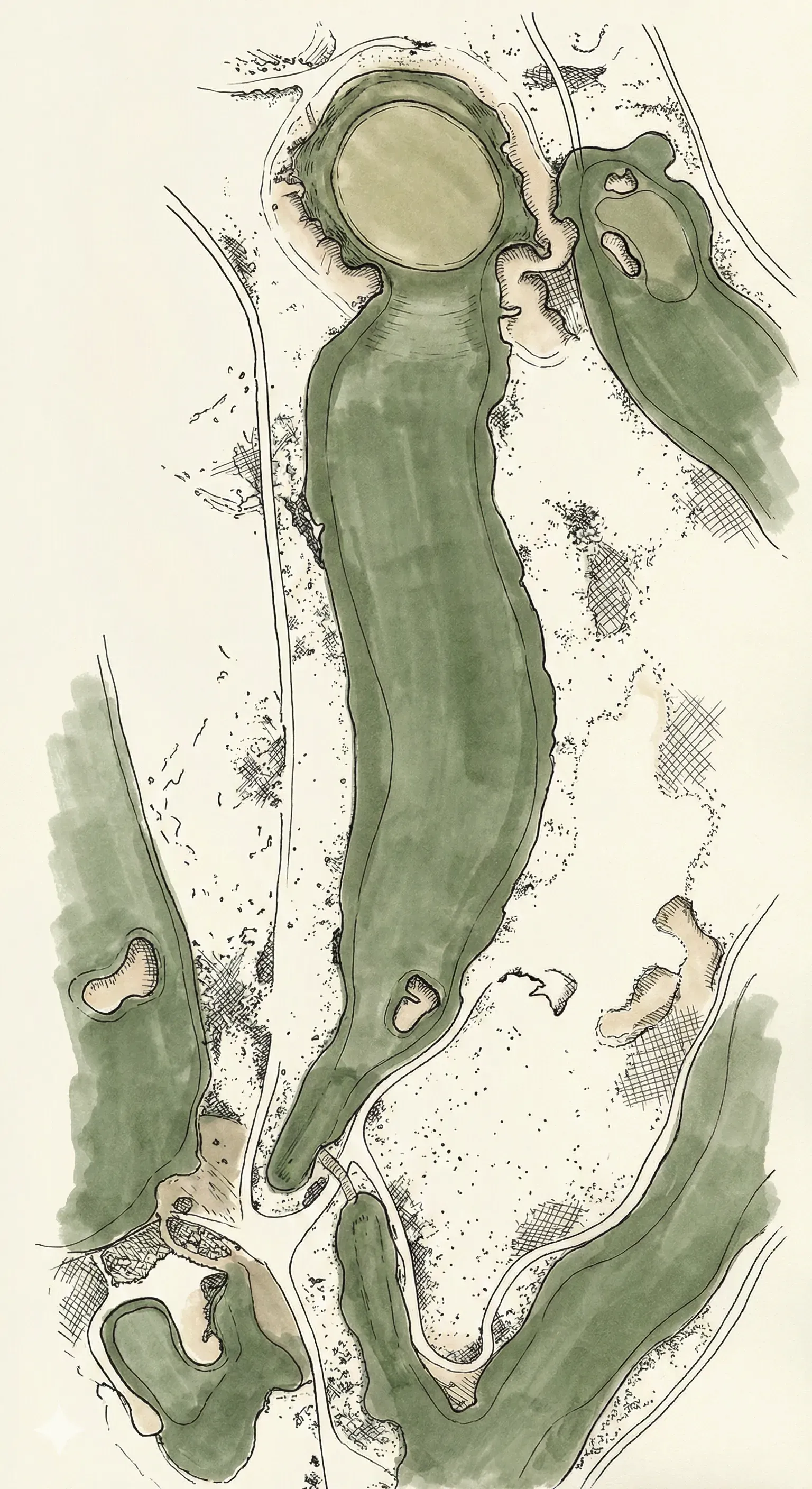 The Modern Road Hole - Full View