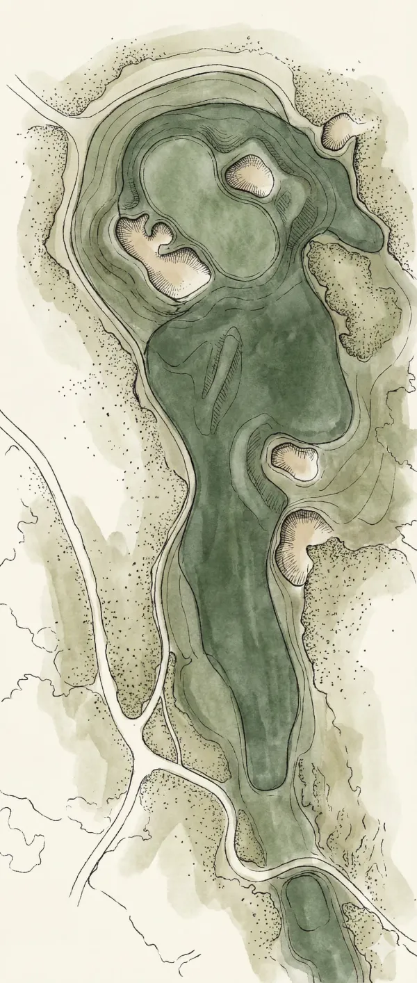 The Modern Redan at Pacific Dunes