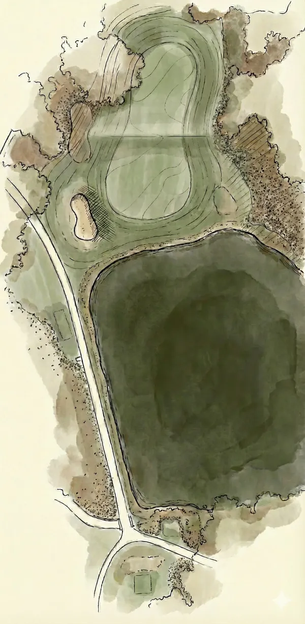 Yale Golf Course Hole 9