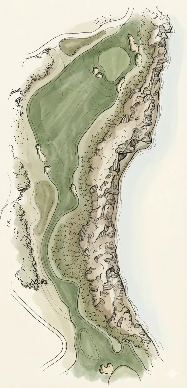 Cabot Cliffs Hole 17