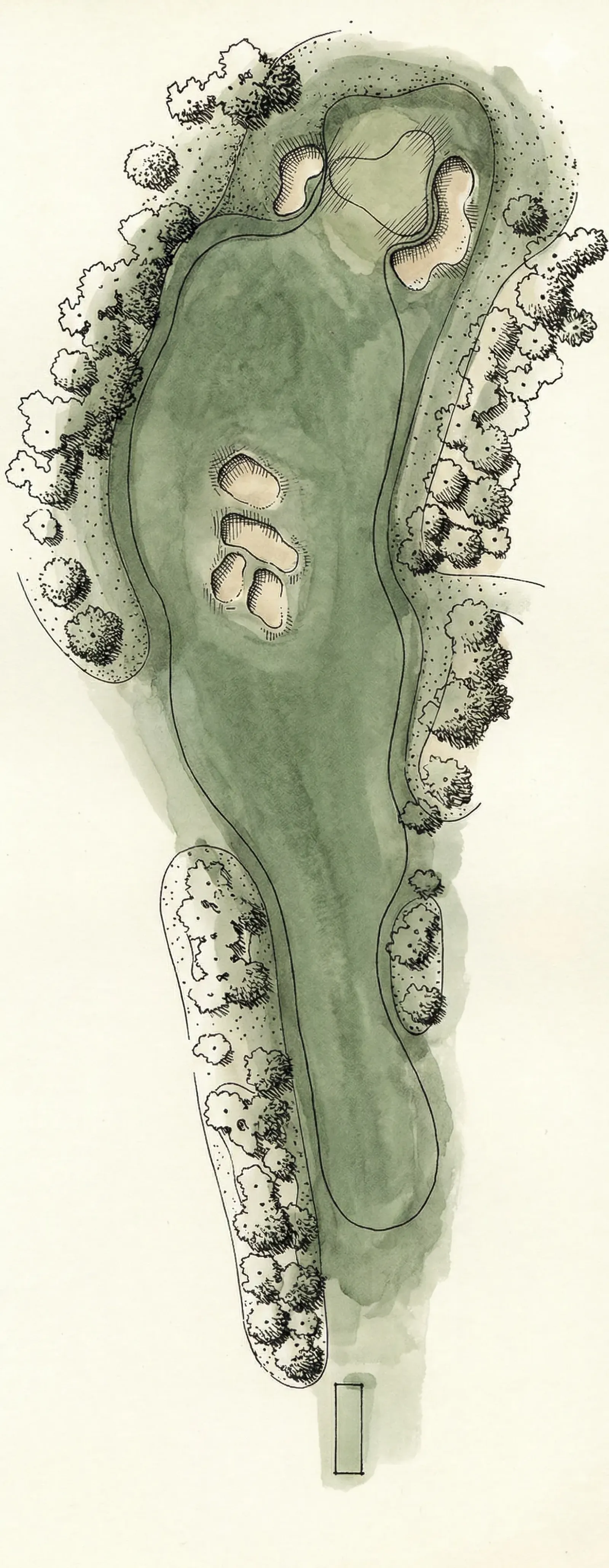 Flowering Peach at Augusta National