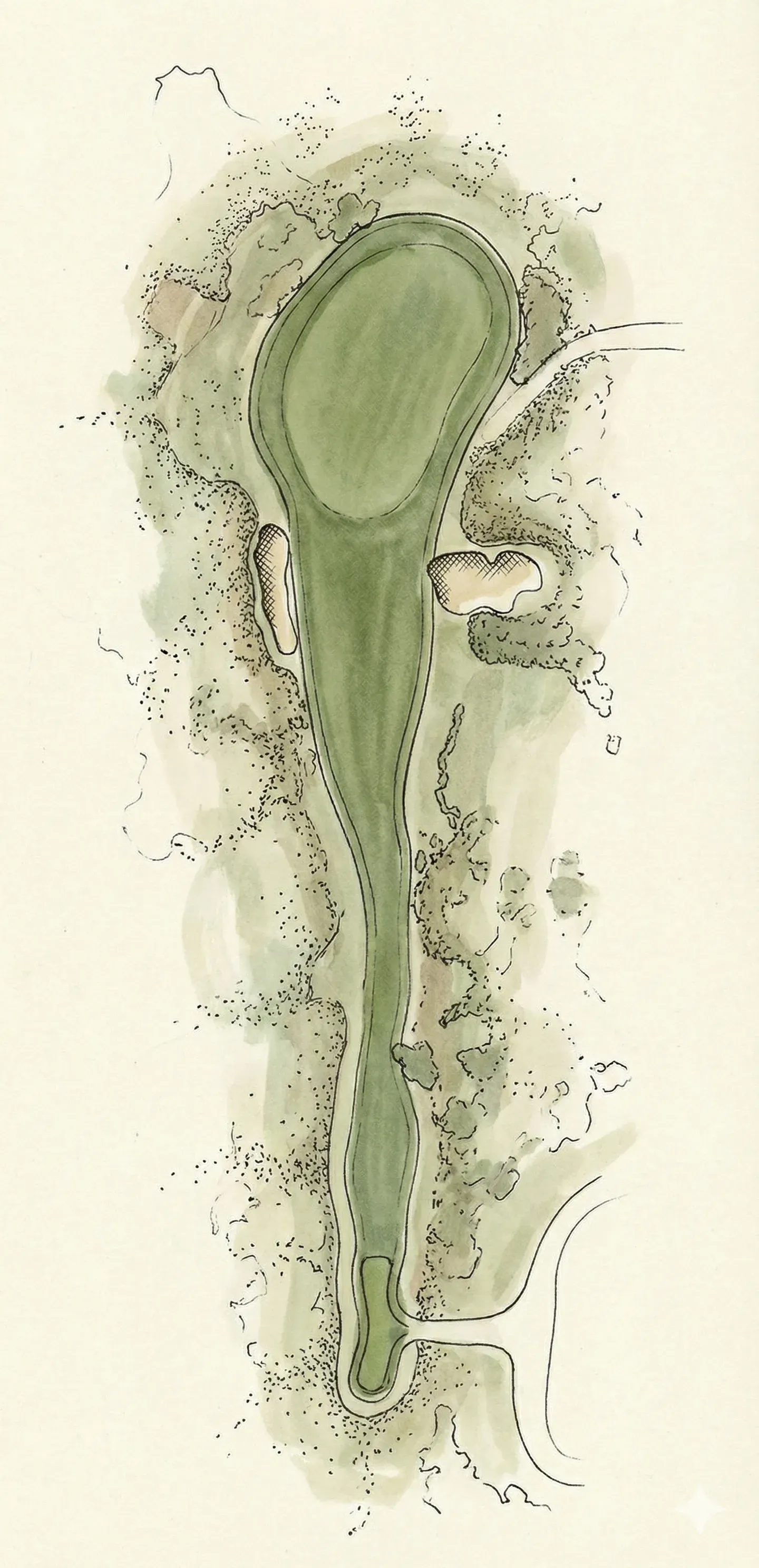 Hole 6 - Full View