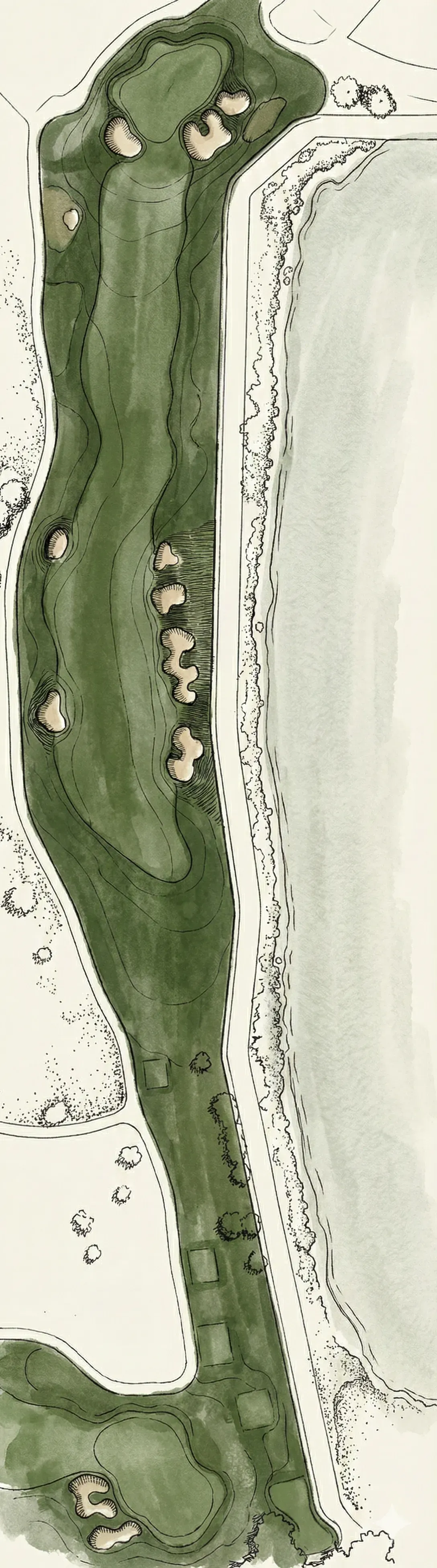 Liberty National 18th Hole - Full View