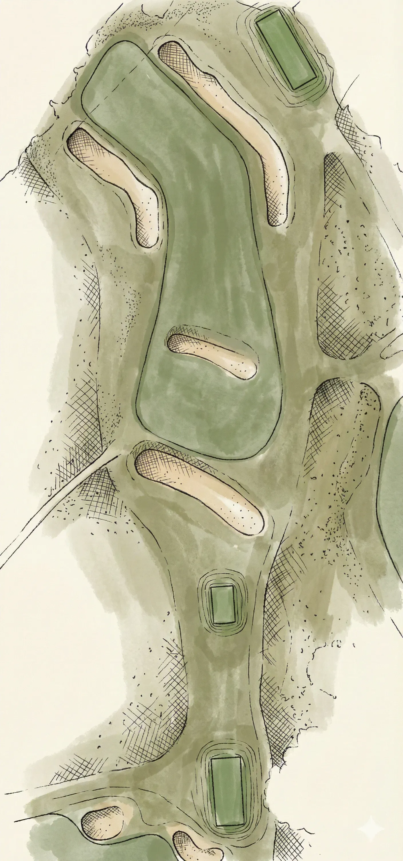 Chicago Golf Club 7th - Full View